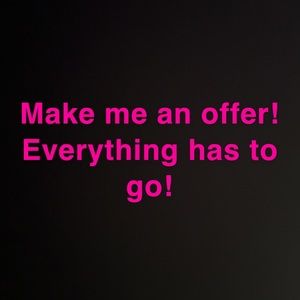 See something you like? Make me an offer!